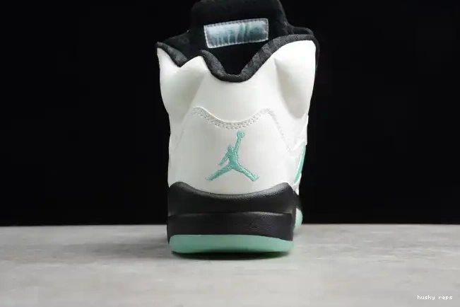 Rep Husky Air Jordan Island 5 CN2932-100 Green 0414